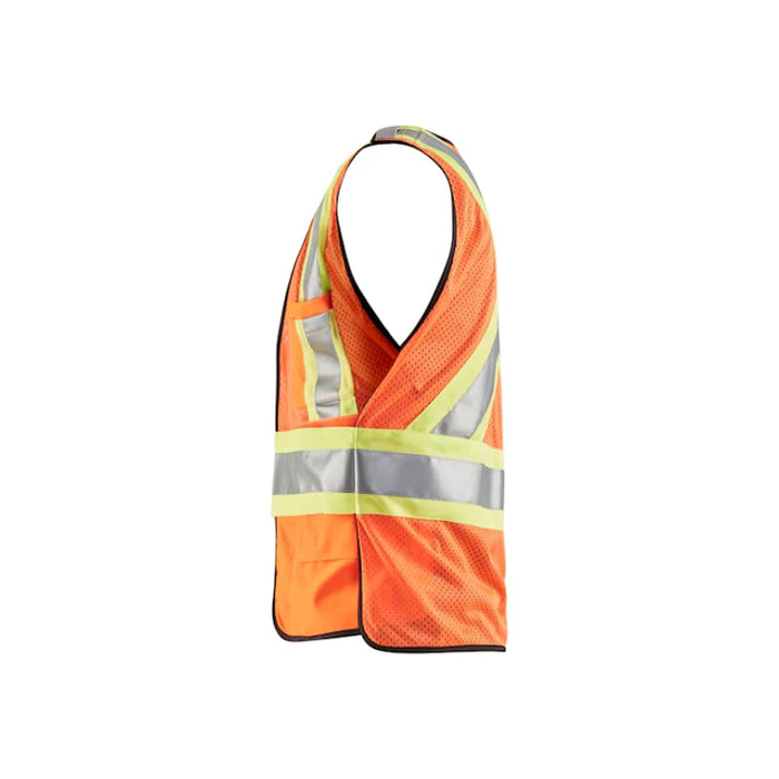Blaklader® Workwear High Visibility 5-Point Tear Away Safety Vest - Orange - 3138