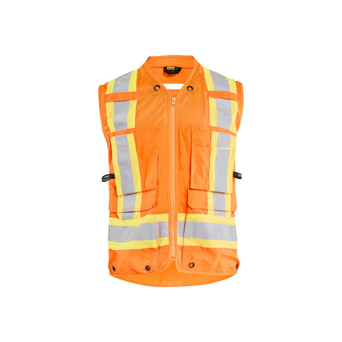 Blaklader® Workwear High Visibility Surveyor Safety Vest - Orange - 3136