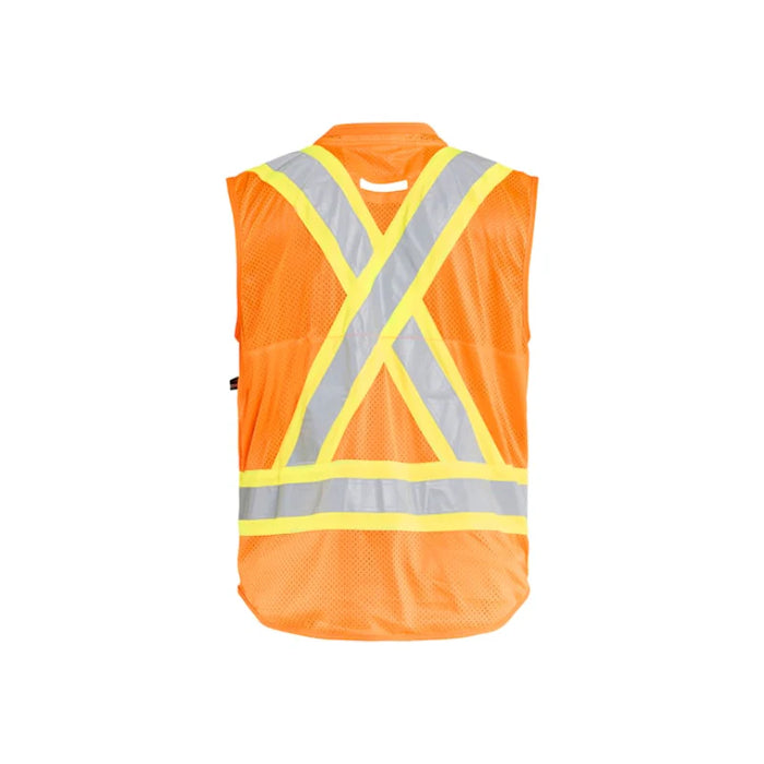 Blaklader® Workwear High Visibility Surveyor Safety Vest - Orange - 3136