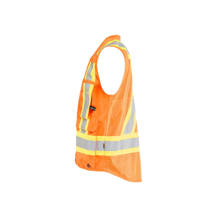 Blaklader® Workwear High Visibility Surveyor Safety Vest - Orange - 3136
