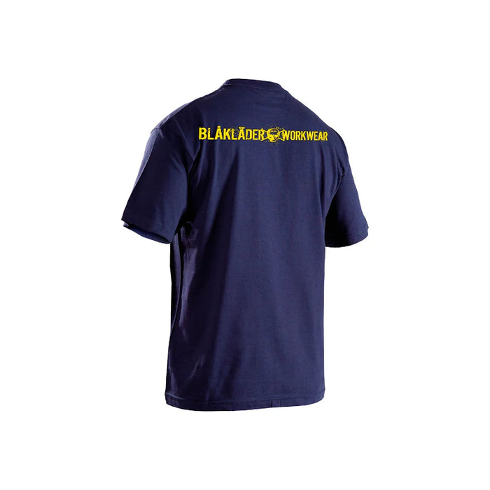 Blaklader® Workwear Navy Skull Work T-shirt - 9024