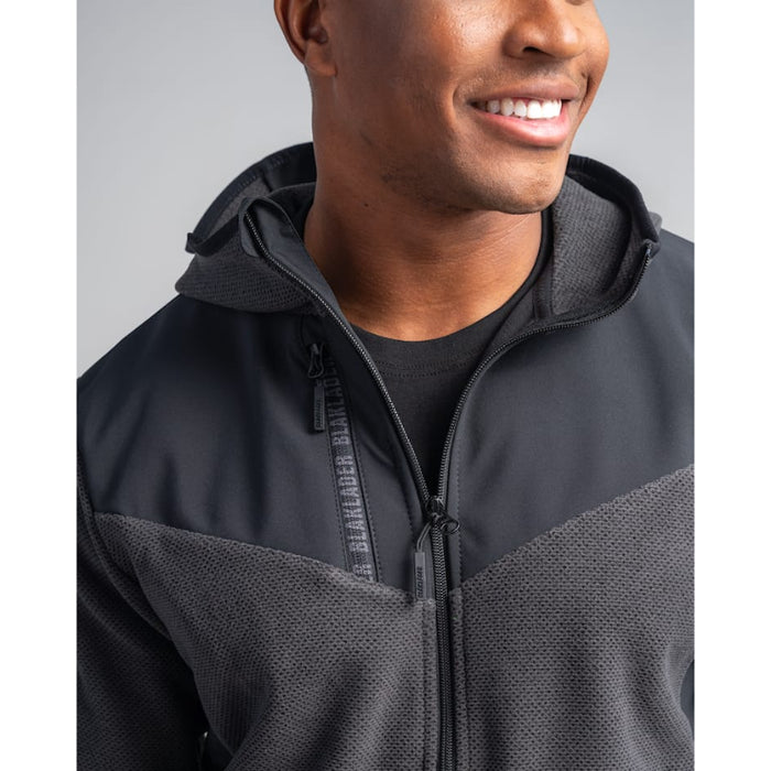 Blaklader® Workwear Jacquard Knitted Fleece Hooded Jacket - 4740
