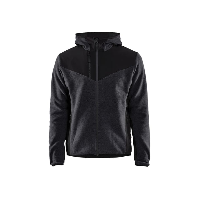 Blaklader® Workwear Jacquard Knitted Fleece Hooded Jacket - 4740