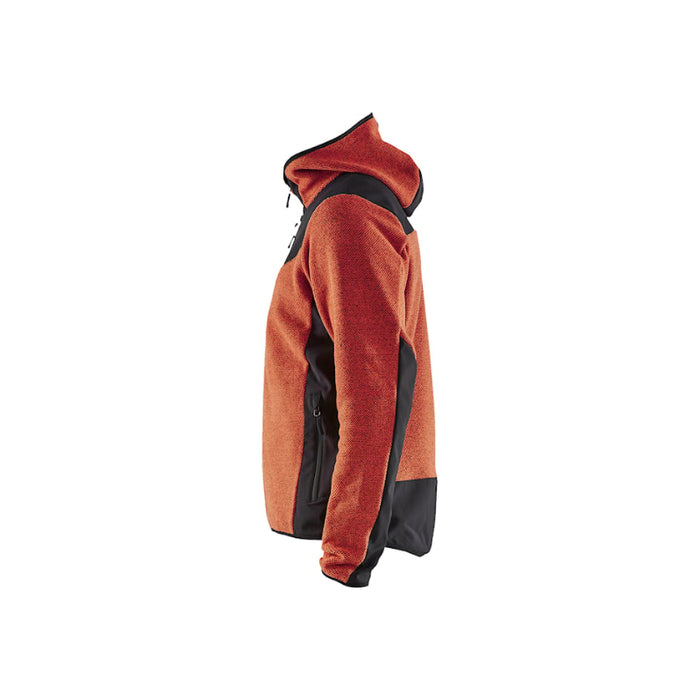 Blaklader® Workwear Jacquard Knitted Fleece Hooded Jacket - 4740