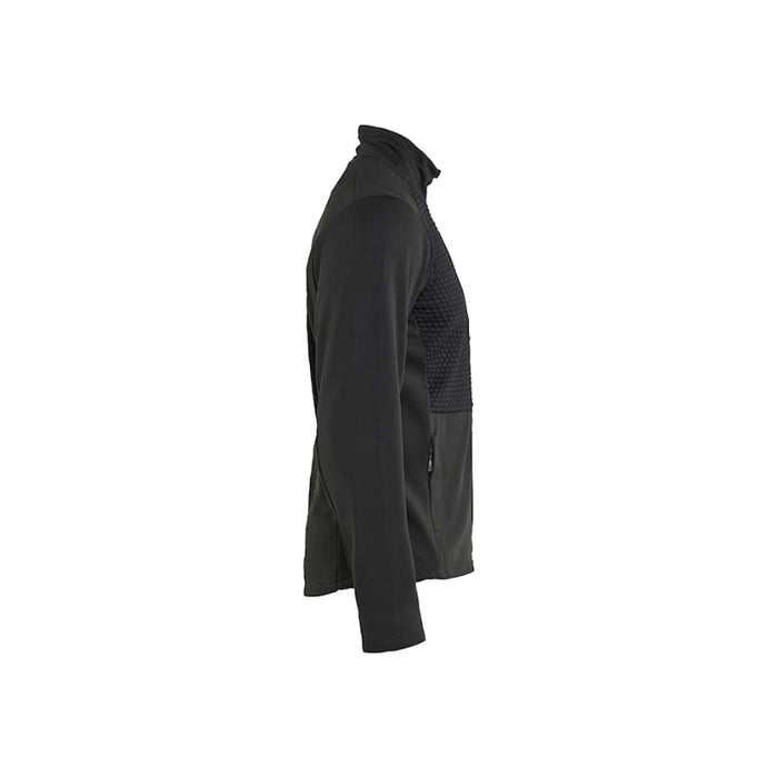 Blaklader® Workwear Pique Tech Fleece Jacket - High collar - Black - 4737