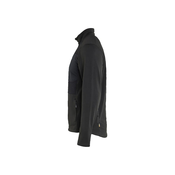 Blaklader® Workwear Pique Tech Fleece Jacket - High collar - Black - 4737