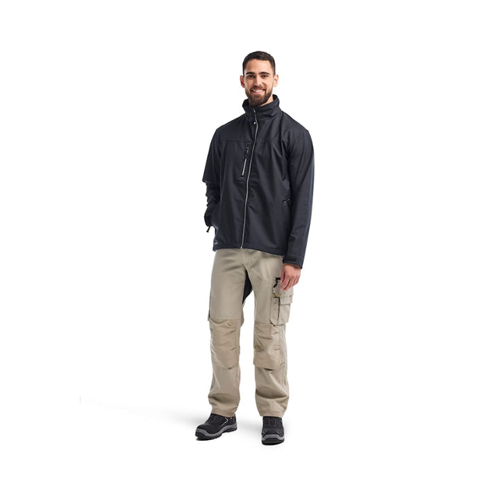 Blaklader® Workwear Softshell Windproof and Waterproof Jacket - Black - 4957