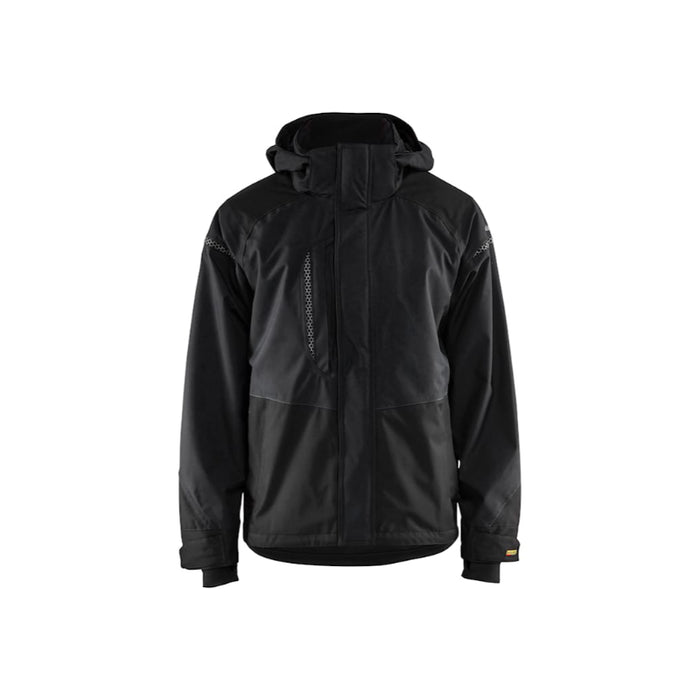 Blaklader® Workwear Twill Lined Waterproof Shell Jacket - Black - 4797