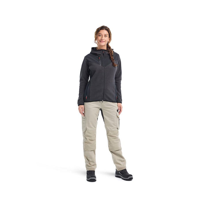 Blaklader® Workwear Women's Jacquard Knitted Fleece Hooded Jacket - 4741