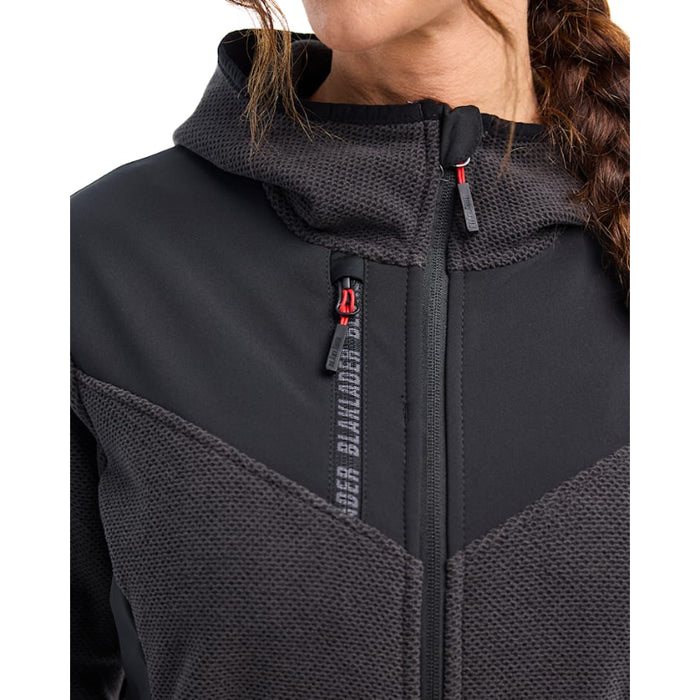 Blaklader® Workwear Women's Jacquard Knitted Fleece Hooded Jacket - 4741