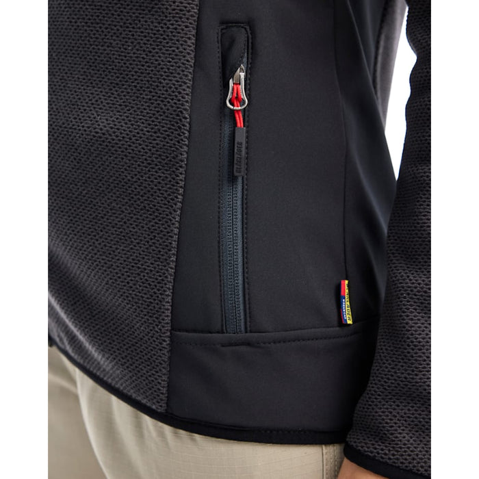 Blaklader® Workwear Women's Jacquard Knitted Fleece Hooded Jacket - 4741