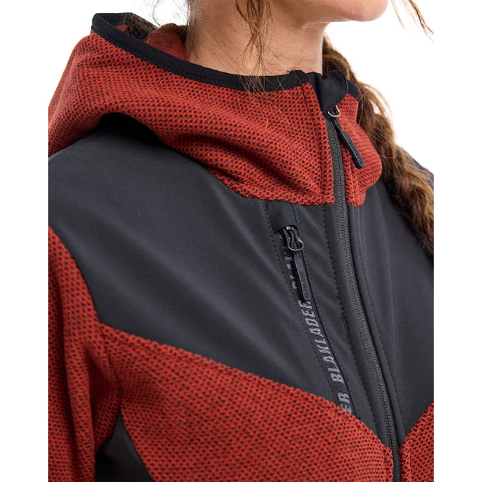 Blaklader® Workwear Women's Jacquard Knitted Fleece Hooded Jacket - 4741