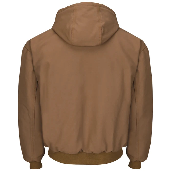 Bulwark® Men's Heavyweight FR Brown Duck Jacket and Bib Bundle - JLH6 & BLF6