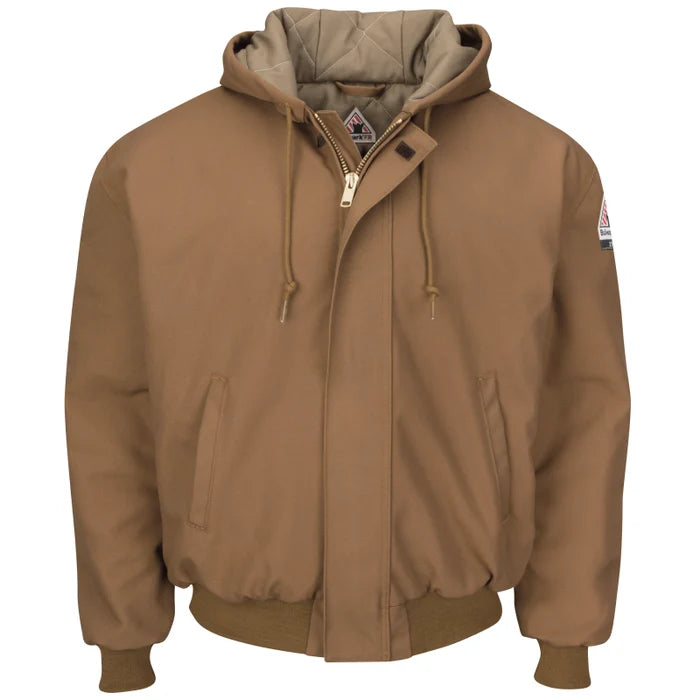 Bulwark® Men's Heavyweight FR Duck Jacket and FR Pant Bundle - JLH6 & QP14BK