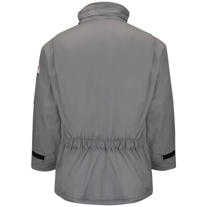 Bulwark® Men's Heavyweight Excel FR® ComforTouch® Insulated Deluxe Parka with Hood - JLP8 & HLH2