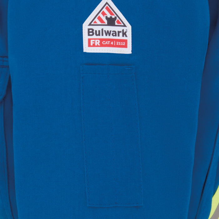 Bulwark® Men's Heavyweight Nomex FR Insulated Deluxe Parka with Reflective Trim - JNPC