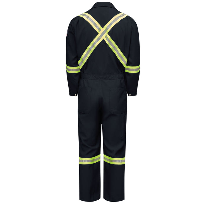 Bulwark® Men's Midweight Nomex FR Premium Coverall with Reflective Trim CAT 1 - CNBT