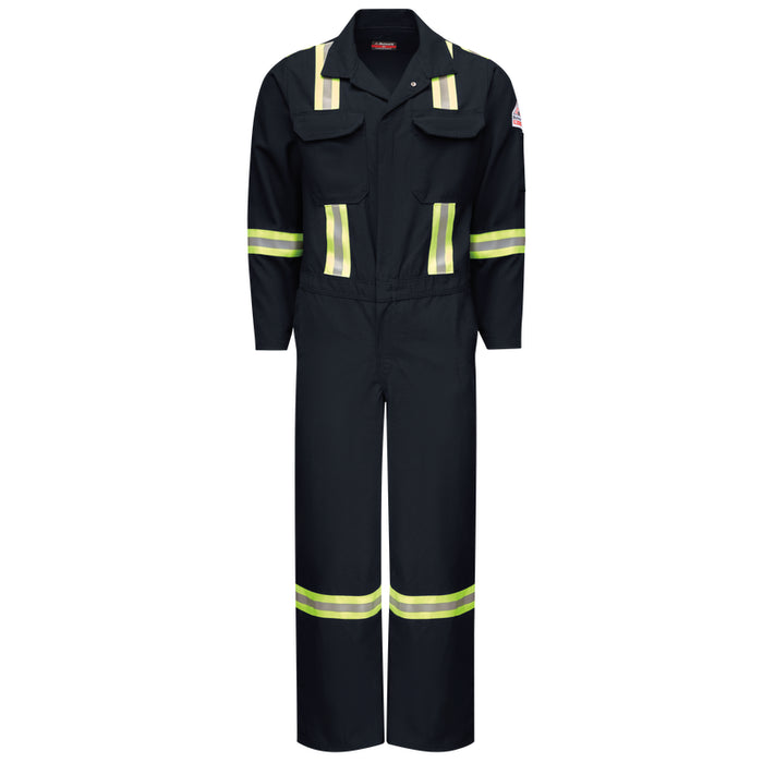Bulwark® Men's Midweight Nomex FR Premium Coverall with Reflective Trim CAT 1 - CNBT