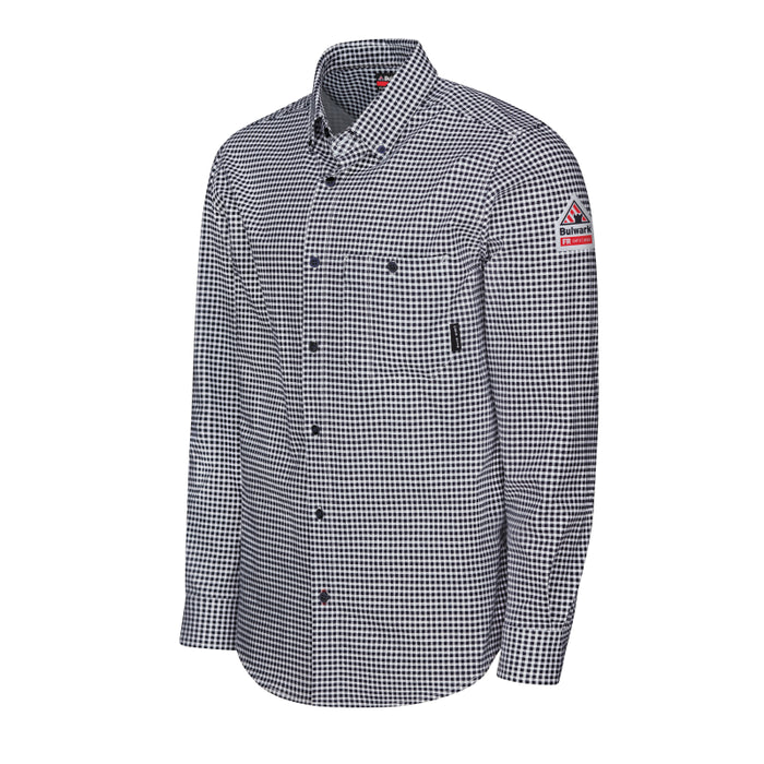 Bulwark® Flame Resistant  Flex Knit Button Down Shirt CAT 2 - STG2