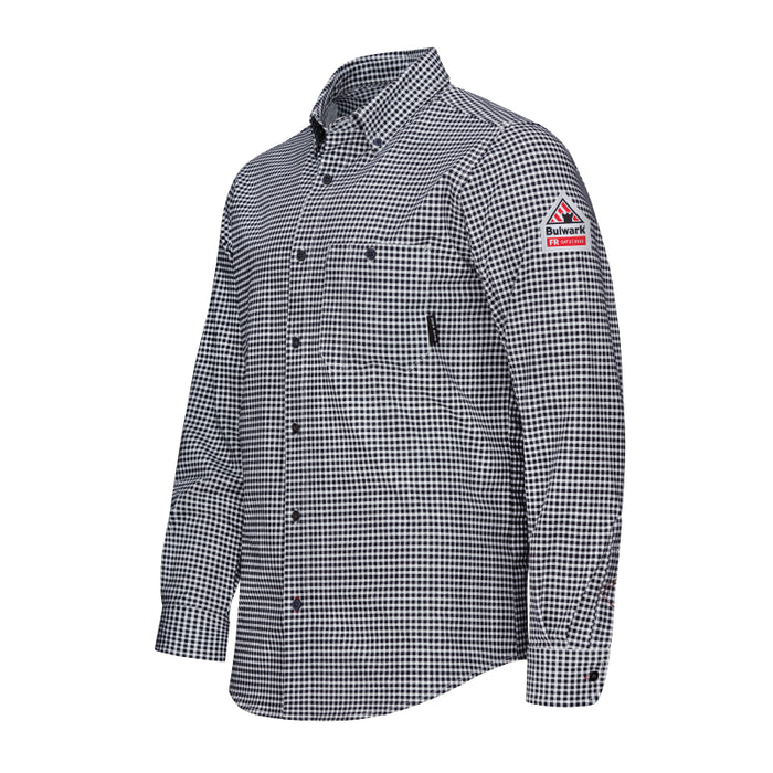 Bulwark® Flame Resistant  Flex Knit Button Down Shirt CAT 2 - STG2
