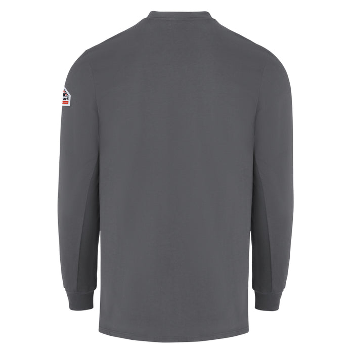Bulwark® FR Men's Lightweight Flex Knit Henley CAT 2 - STL2