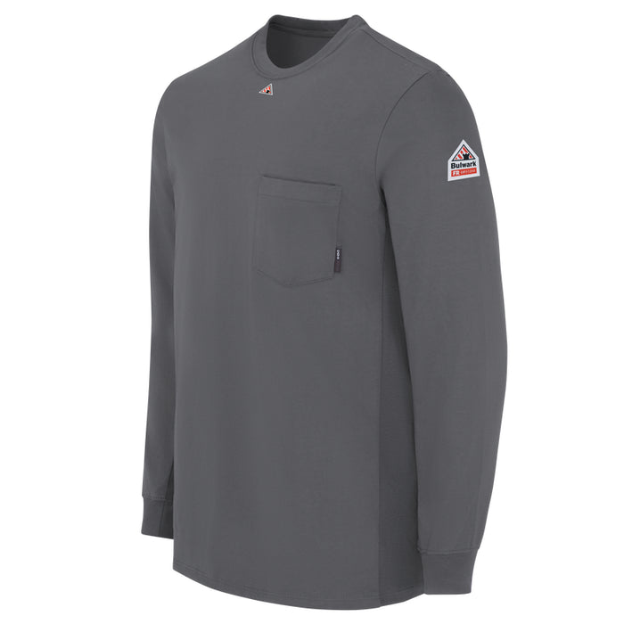 Bulwark® FR Men's Lightweight Flex Knit Henley CAT 2 - STL2