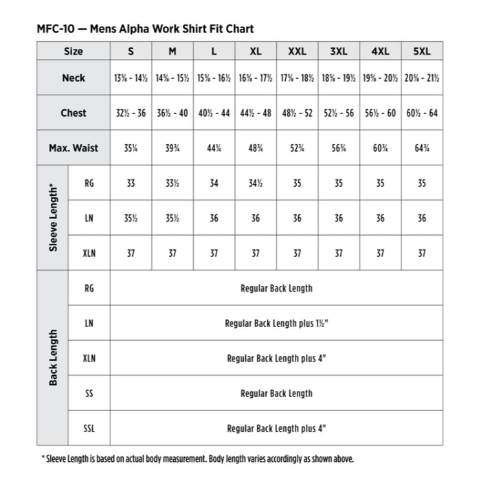 Bulwark® Men's FR NOMEX® IIIA Uniform Shirt CAT 1 - SND6