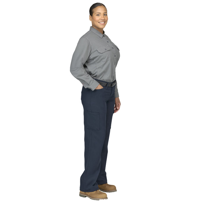 Bulwark® Women's Flex FR Knit Button Down Shirt CAT 2 - STG5
