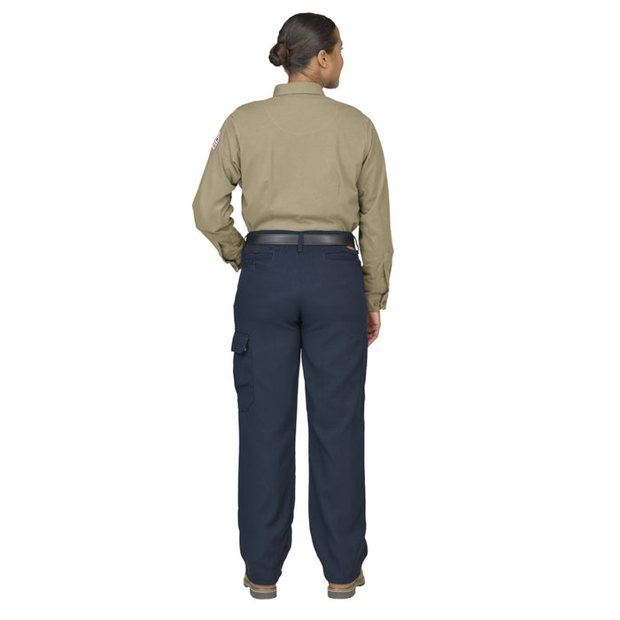 Bulwark® Women's Flex FR Knit Button Down Shirt CAT 2 - STG5