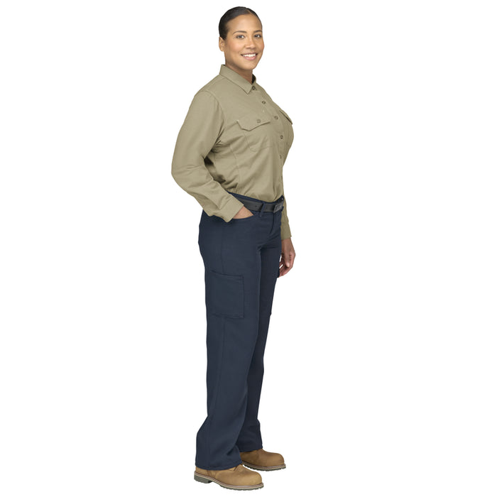 Bulwark® Women's Flex FR Knit Button Down Shirt CAT 2 - STG5