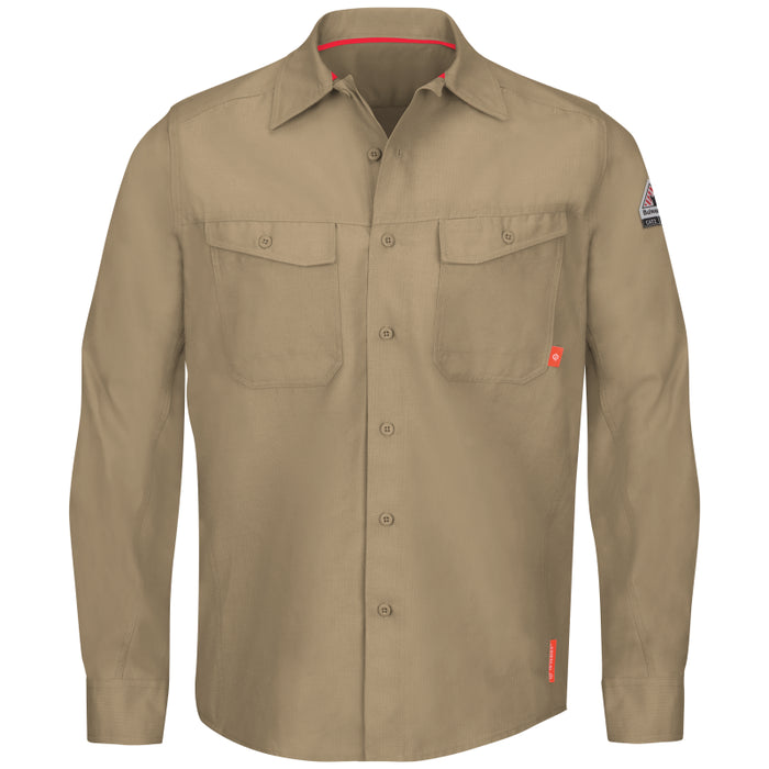 Bulwark® iQ Series® Endurance Collection Men's FR Work Shirt CAT 2 - QS40