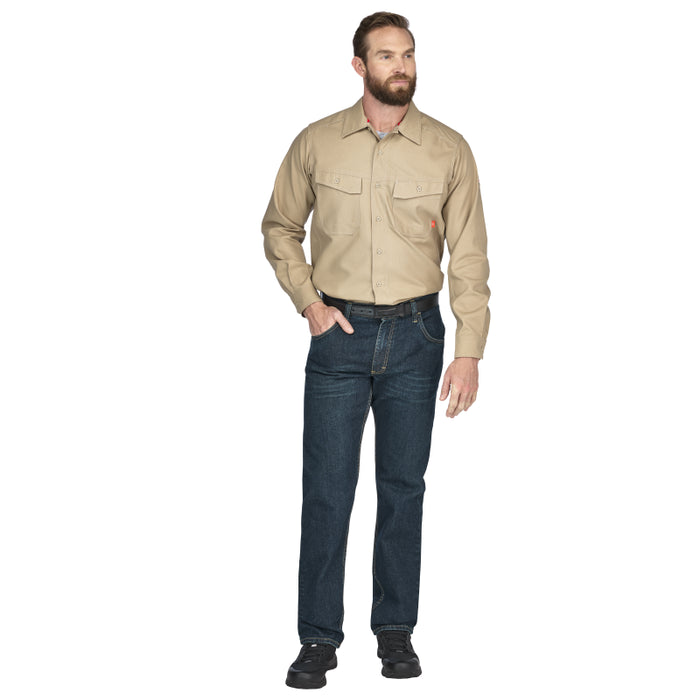 Bulwark® iQ Series® Endurance Collection Men's FR Work Shirt CAT 2 - QS40