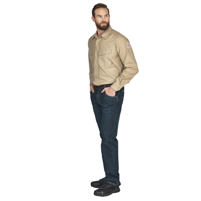 Bulwark® iQ Series® Endurance Collection Men's FR Work Shirt CAT 2 - QS40