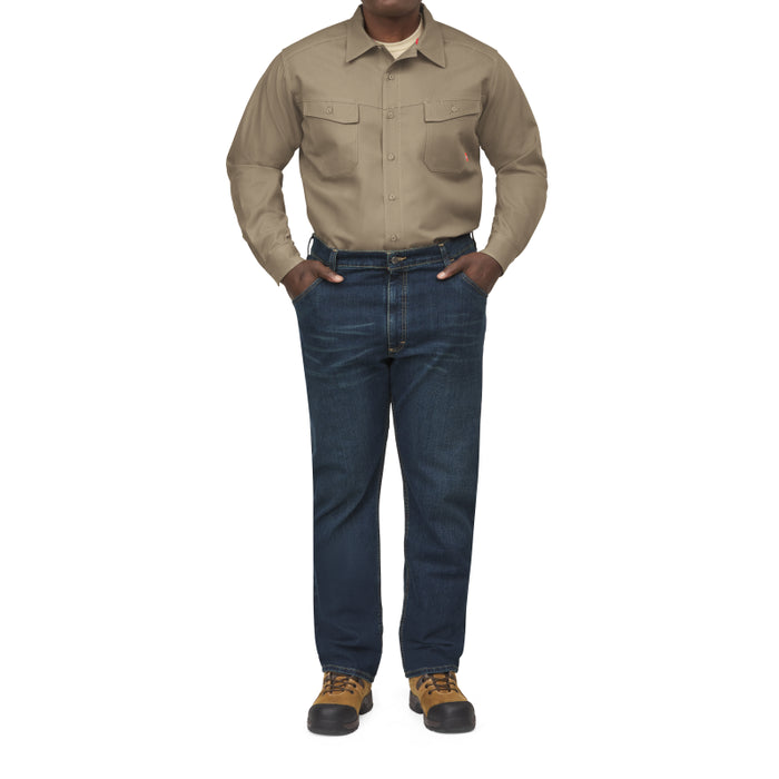 Bulwark® iQ Series® Endurance Collection Men's FR Work Shirt CAT 2 - QS40