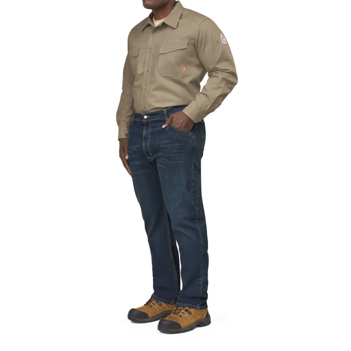 Bulwark® iQ Series® Endurance Collection Men's FR Work Shirt CAT 2 - QS40