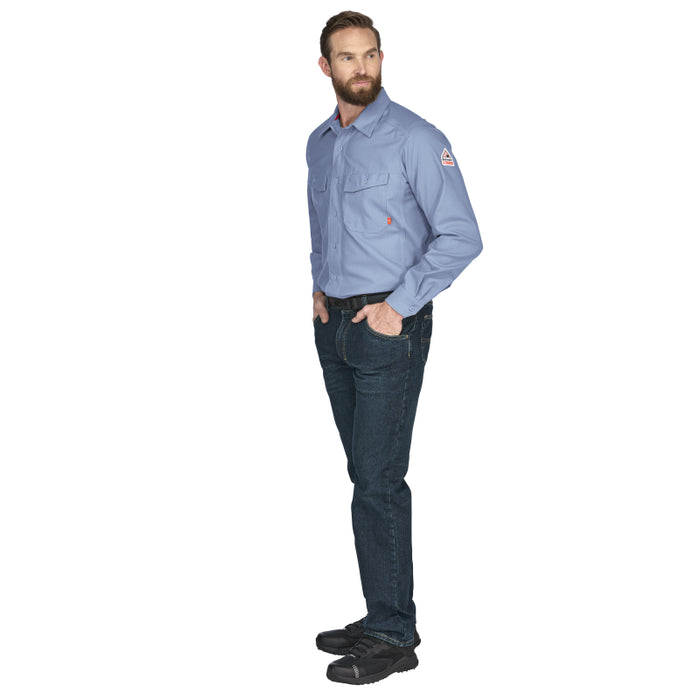 Bulwark® iQ Series® Endurance Collection Men's FR Work Shirt CAT 2 - QS40