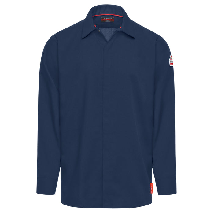 Bulwark® iQ Series® Comfort Woven Men's Lightweight FR Shirt CAT 2 - QS58