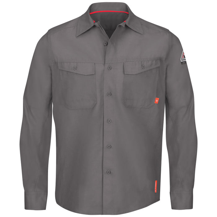 Bulwark® iQ Series® Endurance Collection Men's FR Work Shirt CAT 2 - QS40