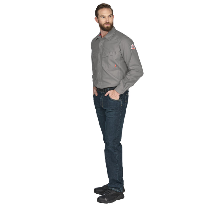 Bulwark® iQ Series® Endurance Collection Men's FR Work Shirt CAT 2 - QS40