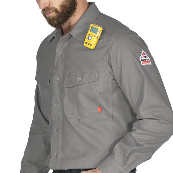 Bulwark® iQ Series® Endurance Collection Men's FR Work Shirt CAT 2 - QS40