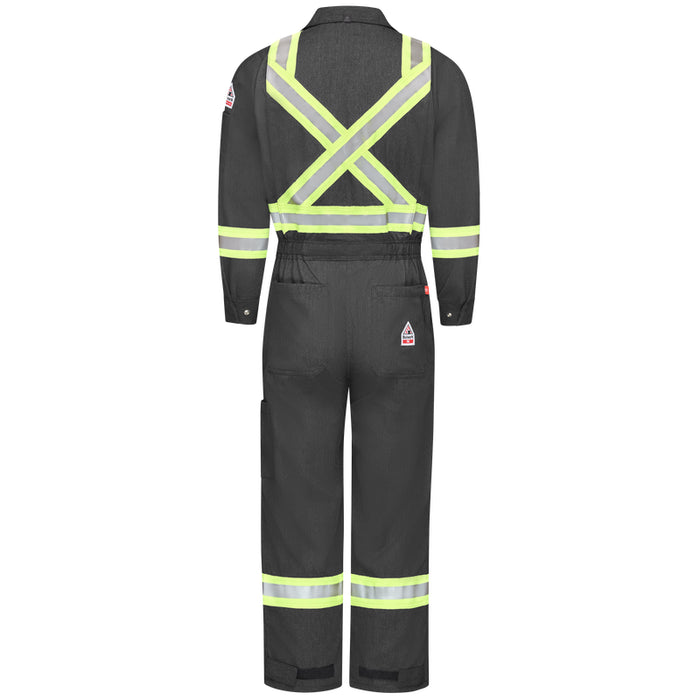 Bulwark® iQ Series® Hi Vis Men's FR Mobility Coverall CAT 2 - QC6X