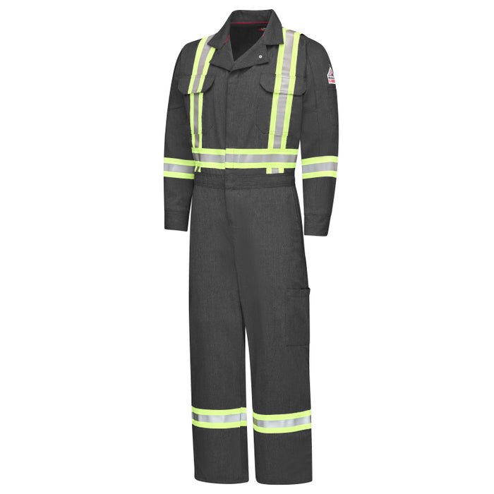 Bulwark® iQ Series® Hi Vis Men's FR Mobility Coverall CAT 2 - QC6X