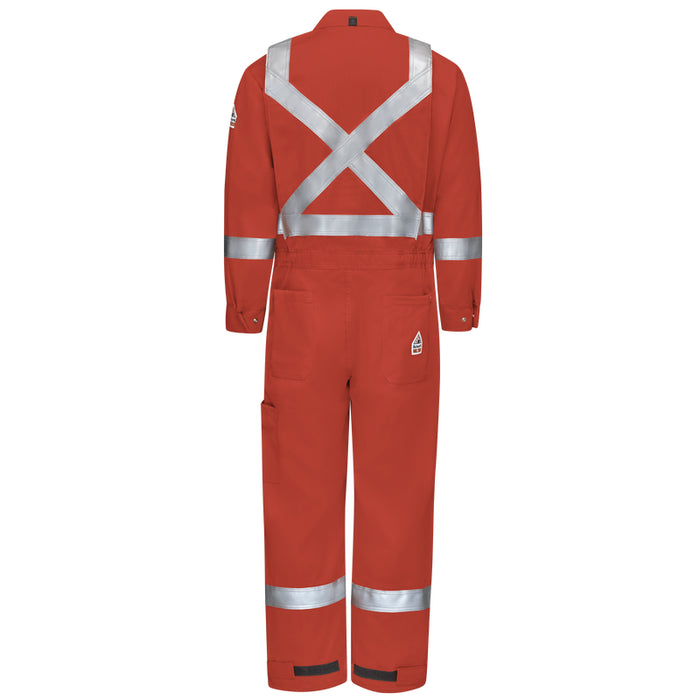 Bulwark® iQ Series® Hi Vis FR Men's Mobility Coverall CAT 2 - QC4X