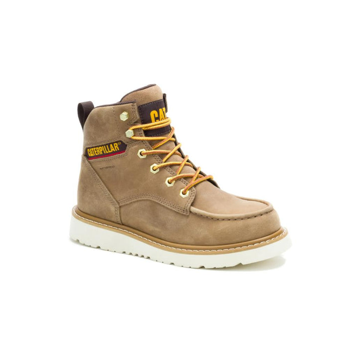 CAT Reclaimer Men's 6" Waterproof Soft Toe Wedge Work Boots