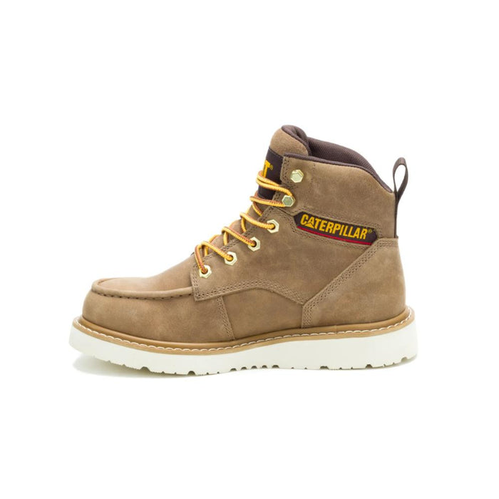 CAT Reclaimer Men's 6" Waterproof Soft Toe Wedge Work Boots