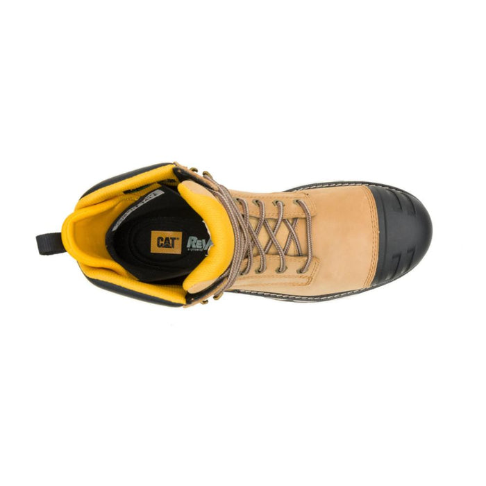 CAT Men's Excavator PowerSpring 6" Waterproof Composite Toe Work Boots