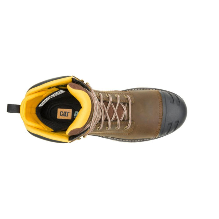 CAT Men's Excavator PowerSpring 6" Waterproof Composite Toe Work Boots
