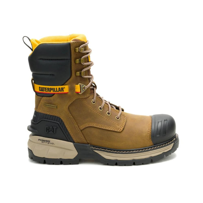CAT Men's Excavator PowerSpring 8" Waterproof Composite Toe Work Boots Pyramid - P91828