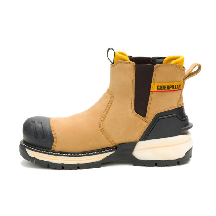 CAT Men's Excavator PowerSpring™ Technology Chelsea Waterproof Composite Toe Work Boots