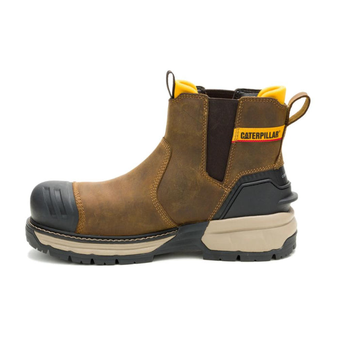 CAT Men's Excavator PowerSpring™ Technology Chelsea Waterproof Composite Toe Work Boots